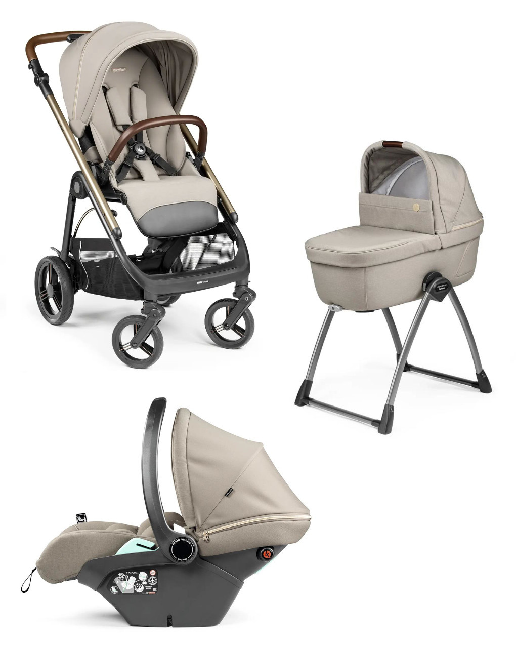 Trio veloce belvedere lounge astral - peg perego