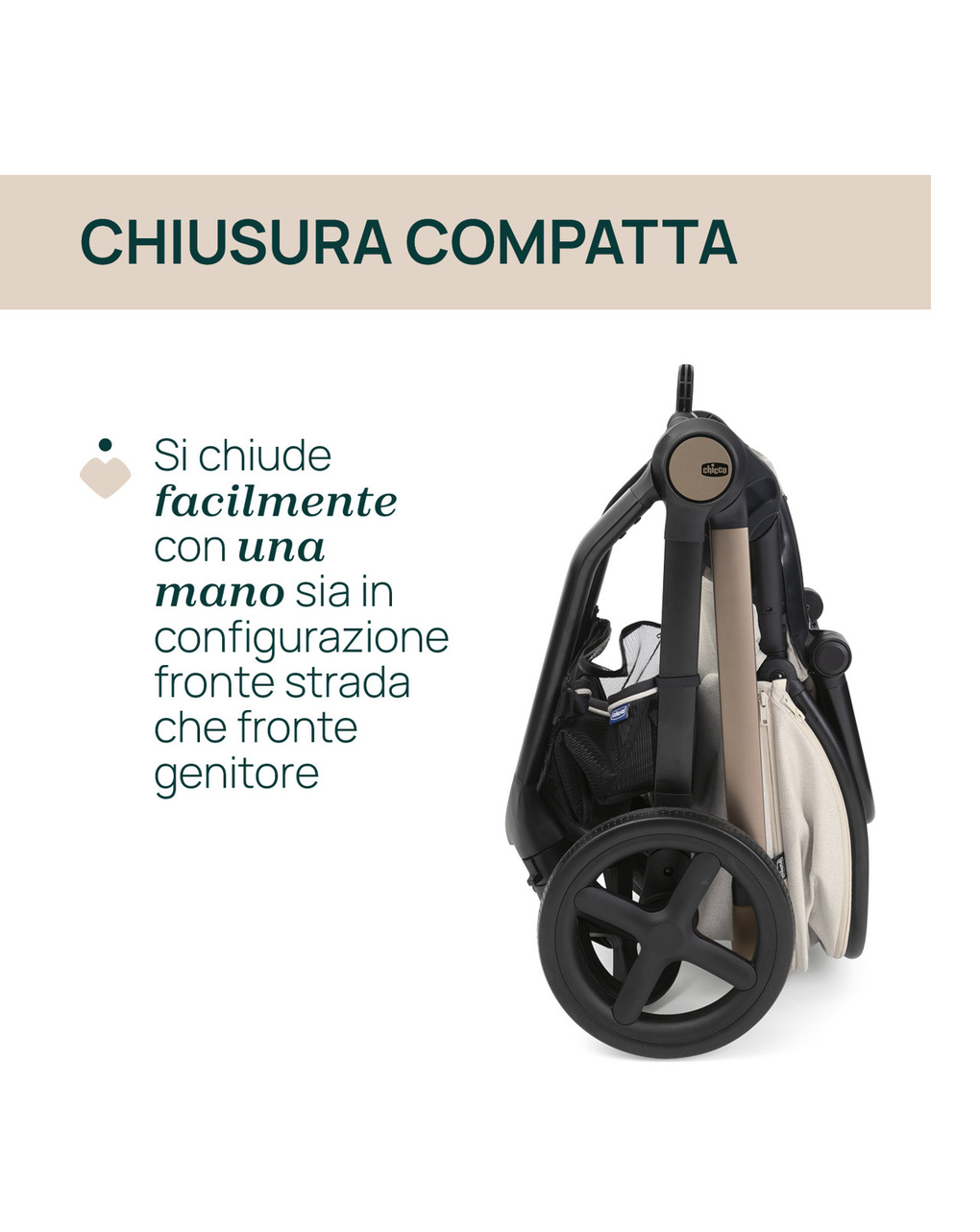 Trio mysa gran comfort con first seat recline - chicco