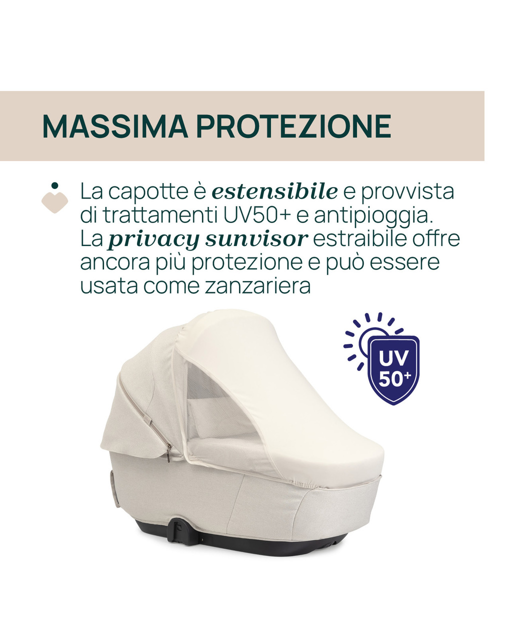 Trio mysa gran comfort con first seat recline - chicco