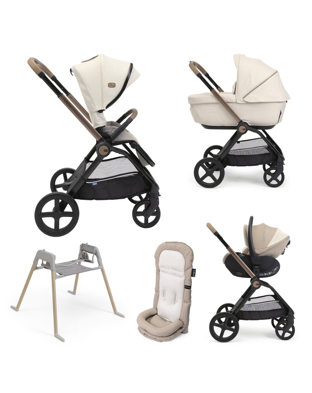 Trio mysa gran comfort con first seat recline - chicco