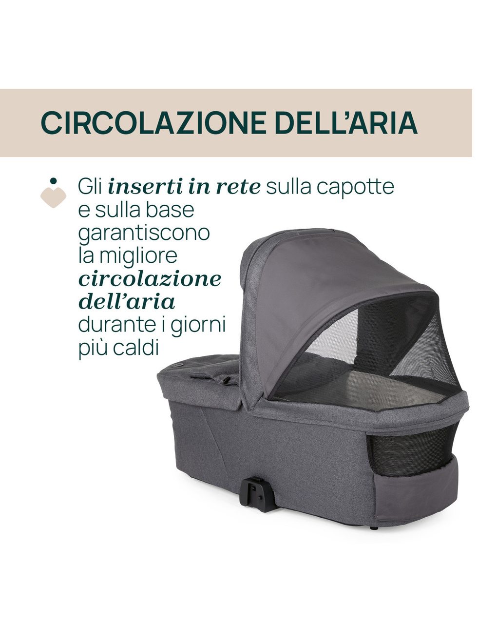 Trio mysa flexi con first seat recline (con lullaglide)