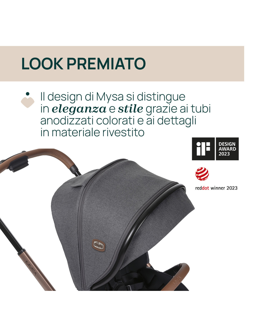 Trio mysa flexi con first seat recline (con lullaglide)