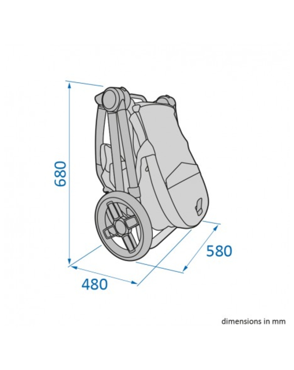 Duo oxford plus twilic graphite (passeggino+navicella) - maxi cosi