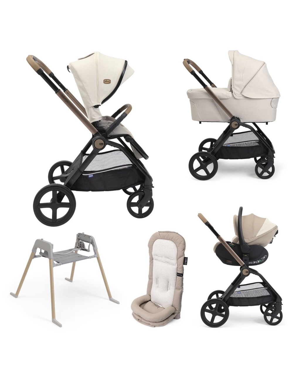 Trio mysa flexi first seat recline (con lullaglide) - chicco