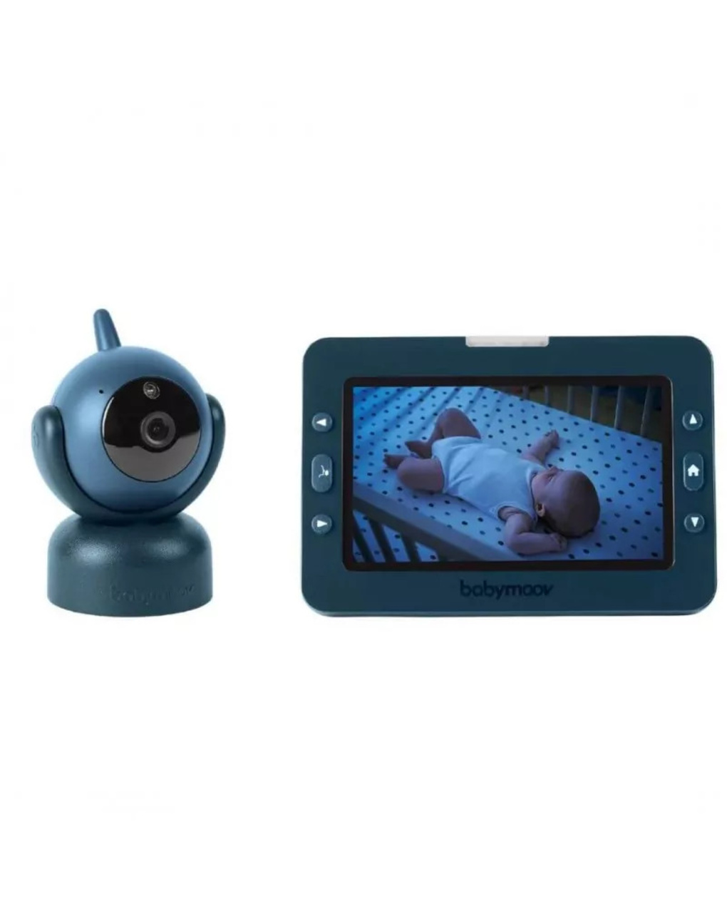 Baby monitor multifunzione con telecamera rotante 360° yoo master plus - babymoov