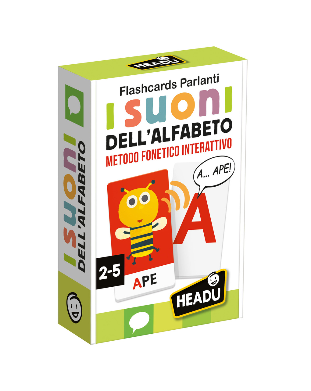 Flashcards parlanti i suoni dell'alfabeto – 2+ – headu