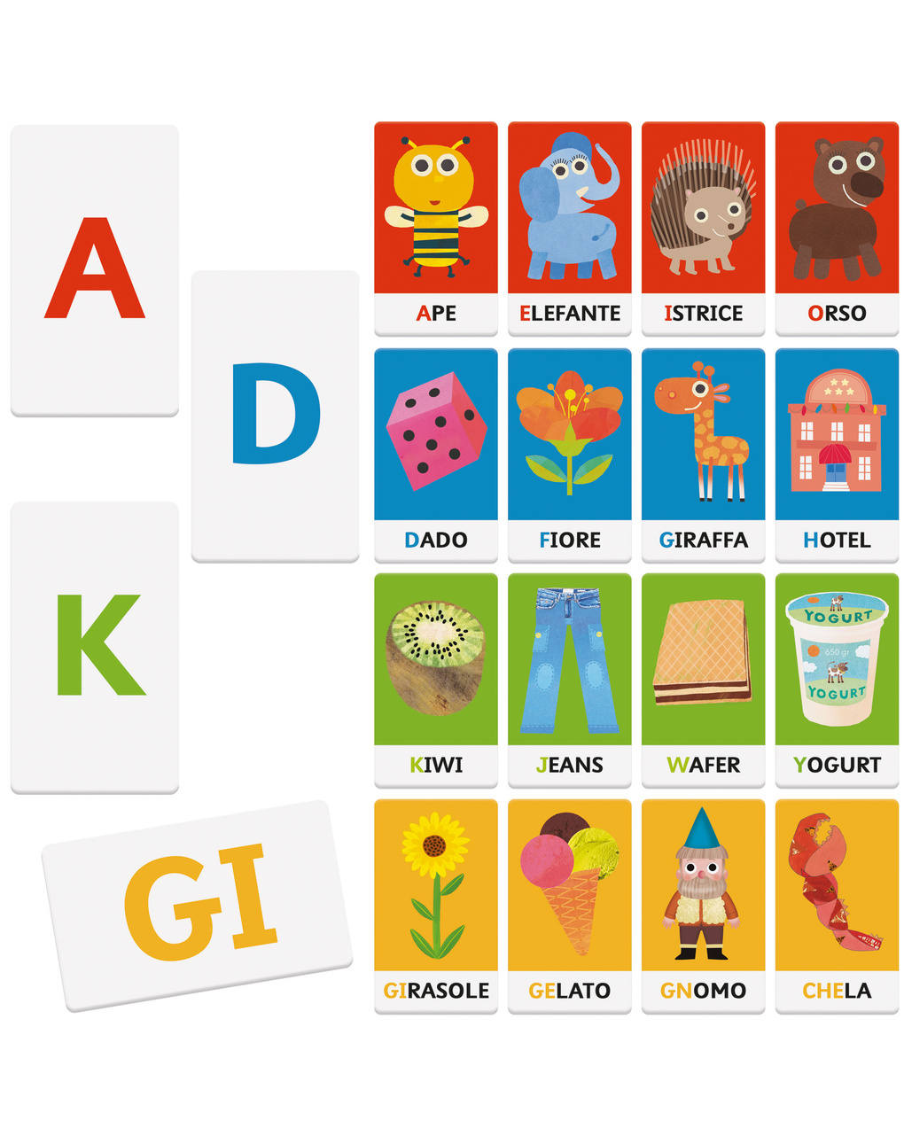 Flashcards parlanti i suoni dell'alfabeto – 2+ – headu