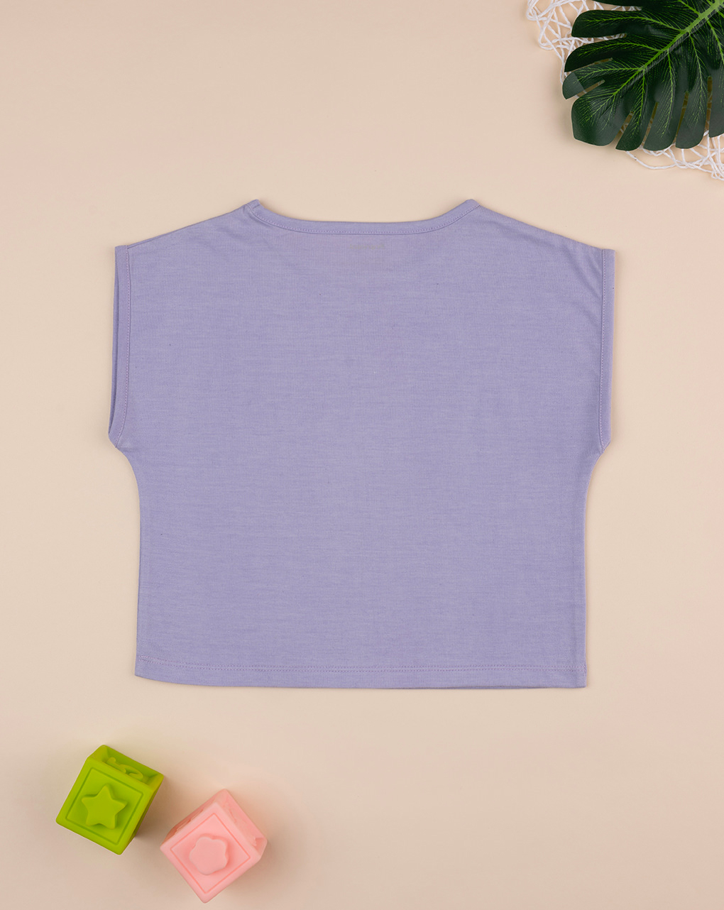 T-shirt bimba lilla big size