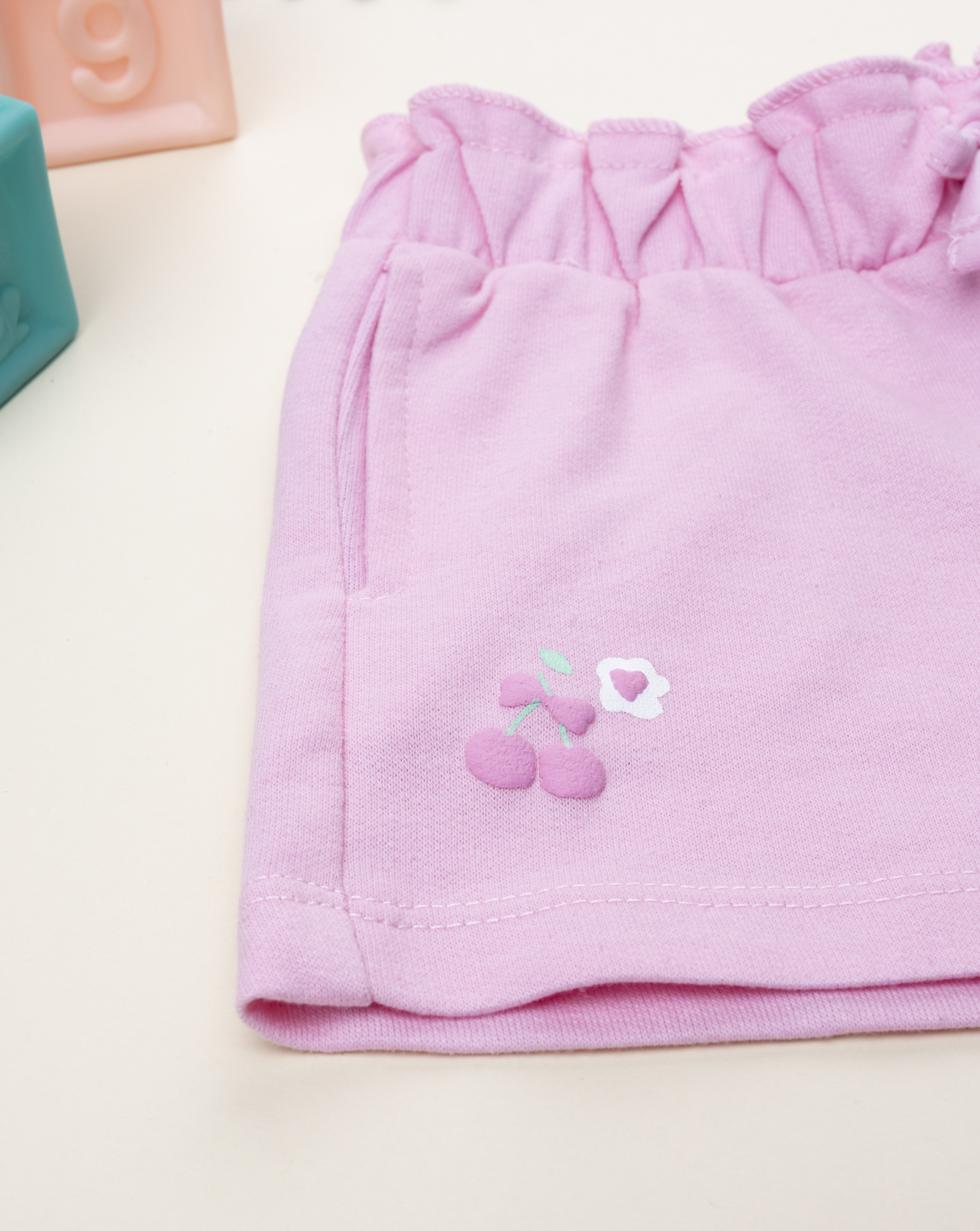 Shorts bimba rosa