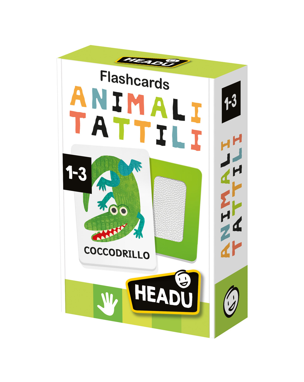 Flashcards animali tattili montessori – 1+ – headu