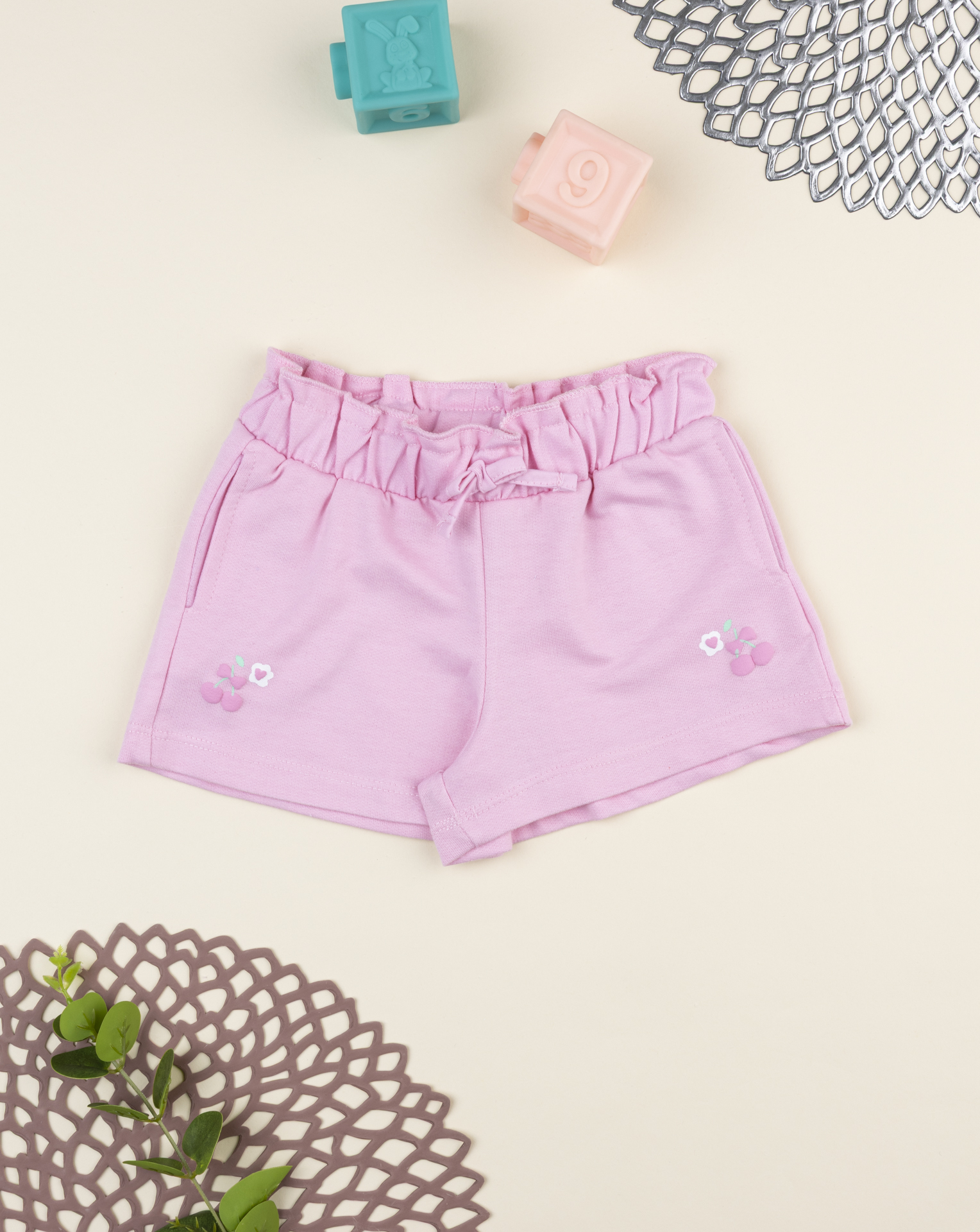 Shorts bimba rosa