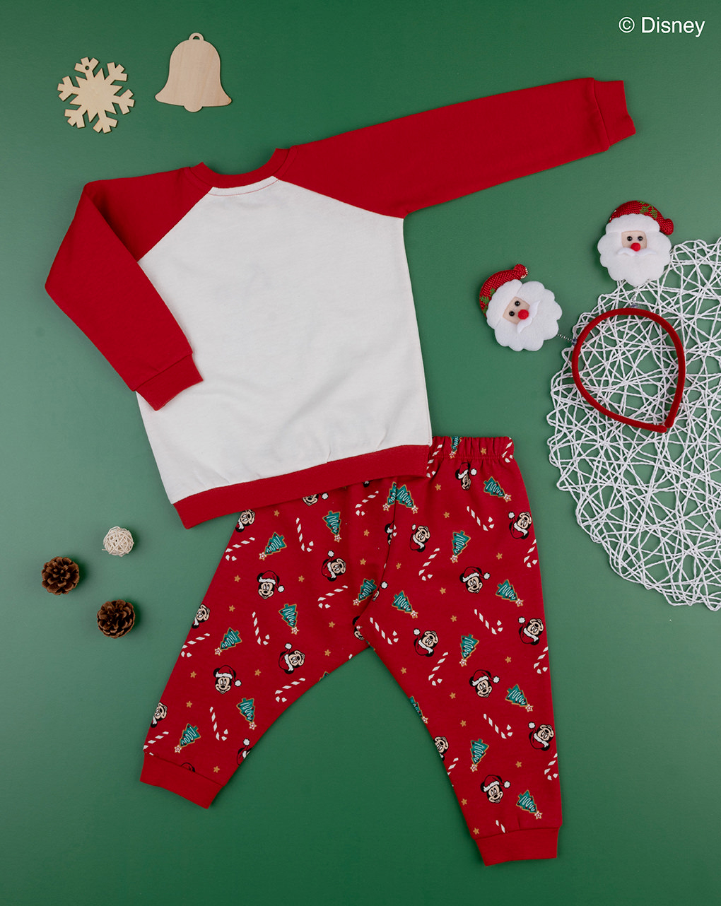 Pigiama bimbo natale micky