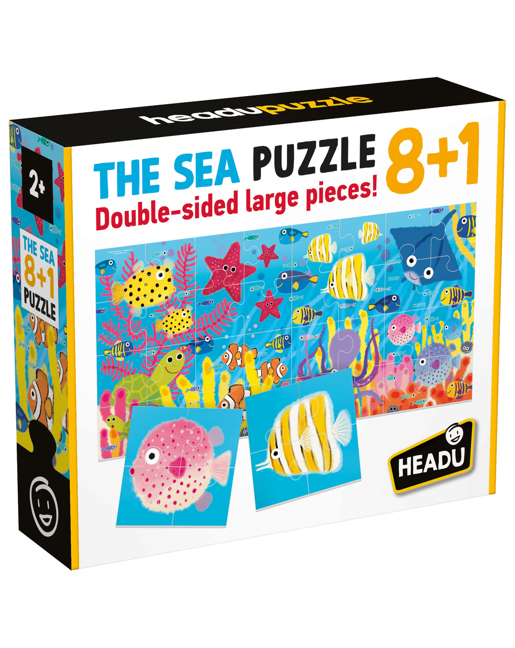 Puzzle 8+1 the sea – 2+ – headu