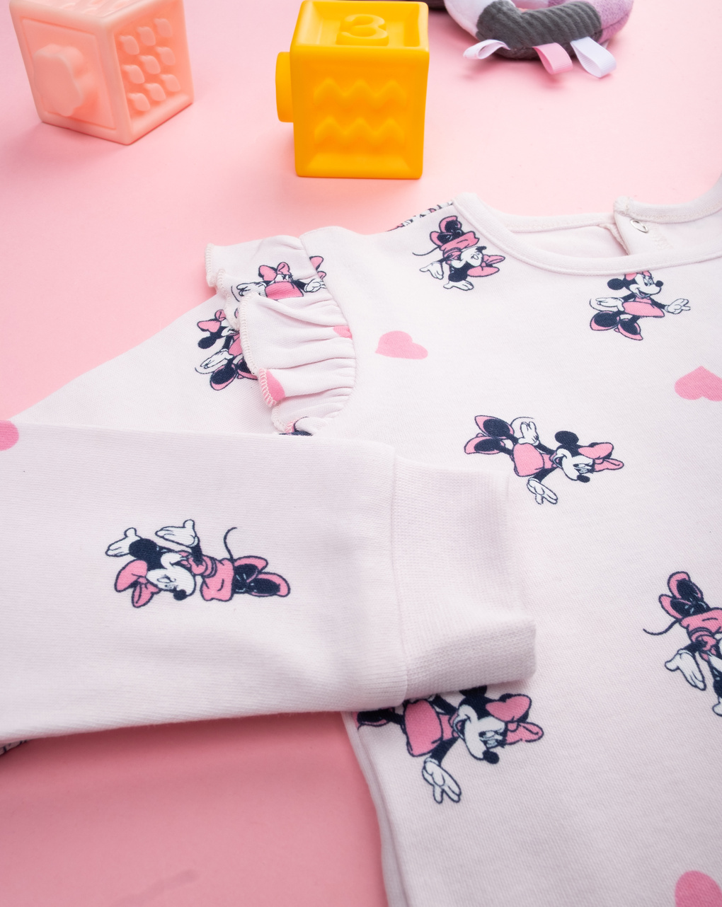 Pigiamone bimba minnie rosa