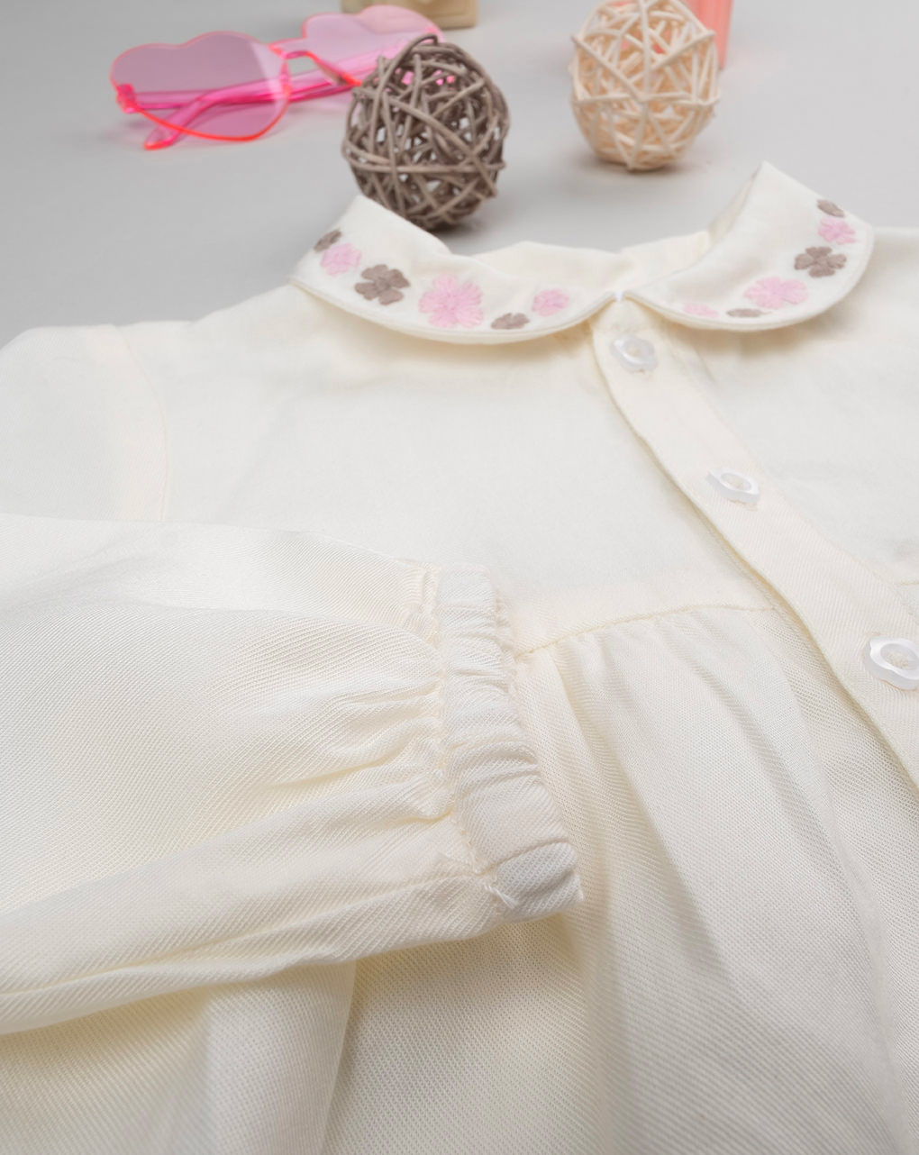 Camicia Da Notta In Flanella Per Bimba - 100% Cotone Morbido, Design Caldo E Comfortevole - Foto 6