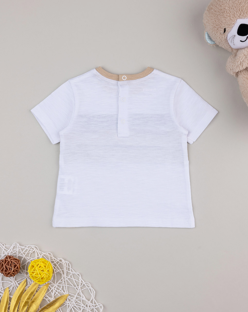 T-shirt mezze maniche bimbo rigata