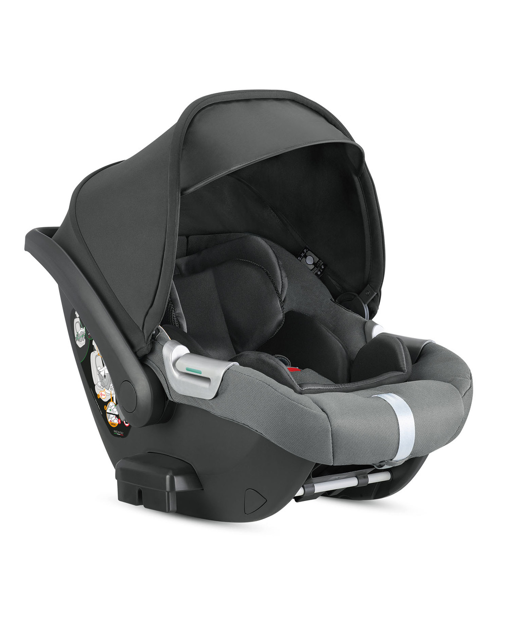 Trio system4 aptica xt darwin canyon grey + t. nero - inglesina