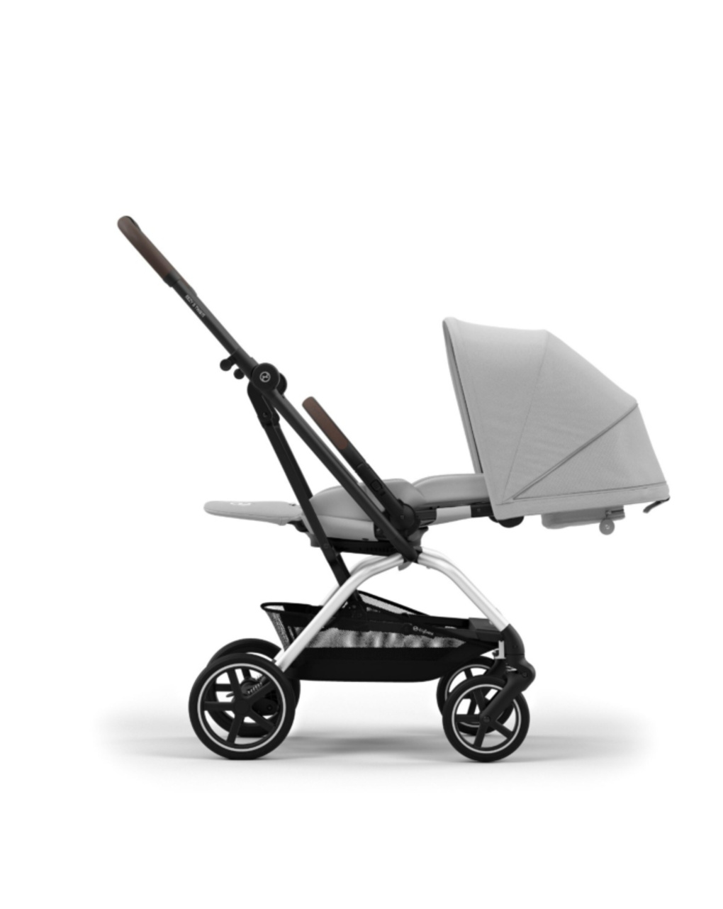 Passeggino eezy s twist+ 2 slv fog grey - cybex gold