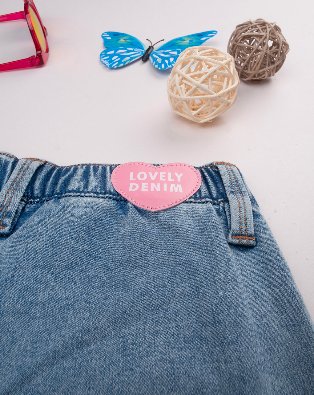 Pantapalazzo denim bimba