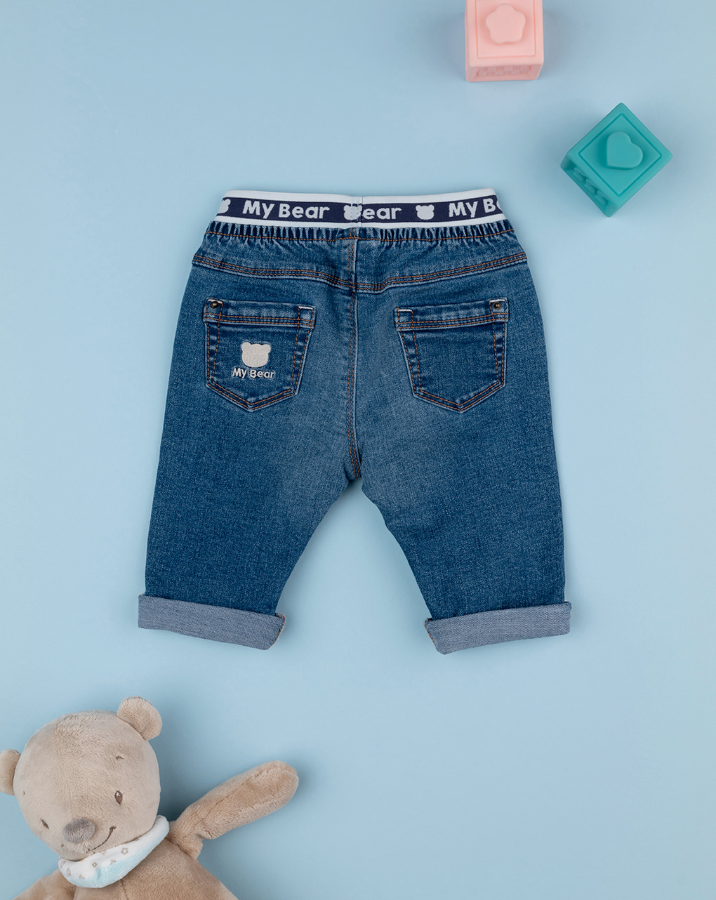 Pantalone bimbo denim