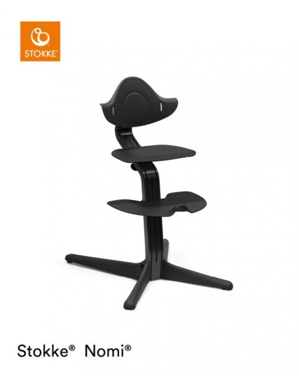 Sedia nomi® nera - stokke®