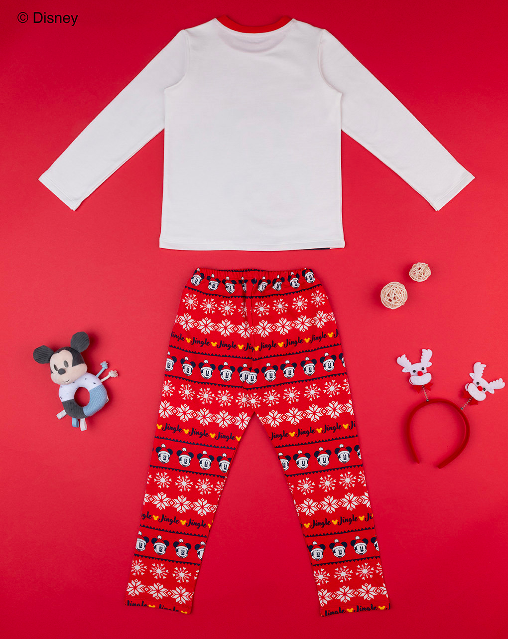 Pigiama bimbo mickey organic cotton