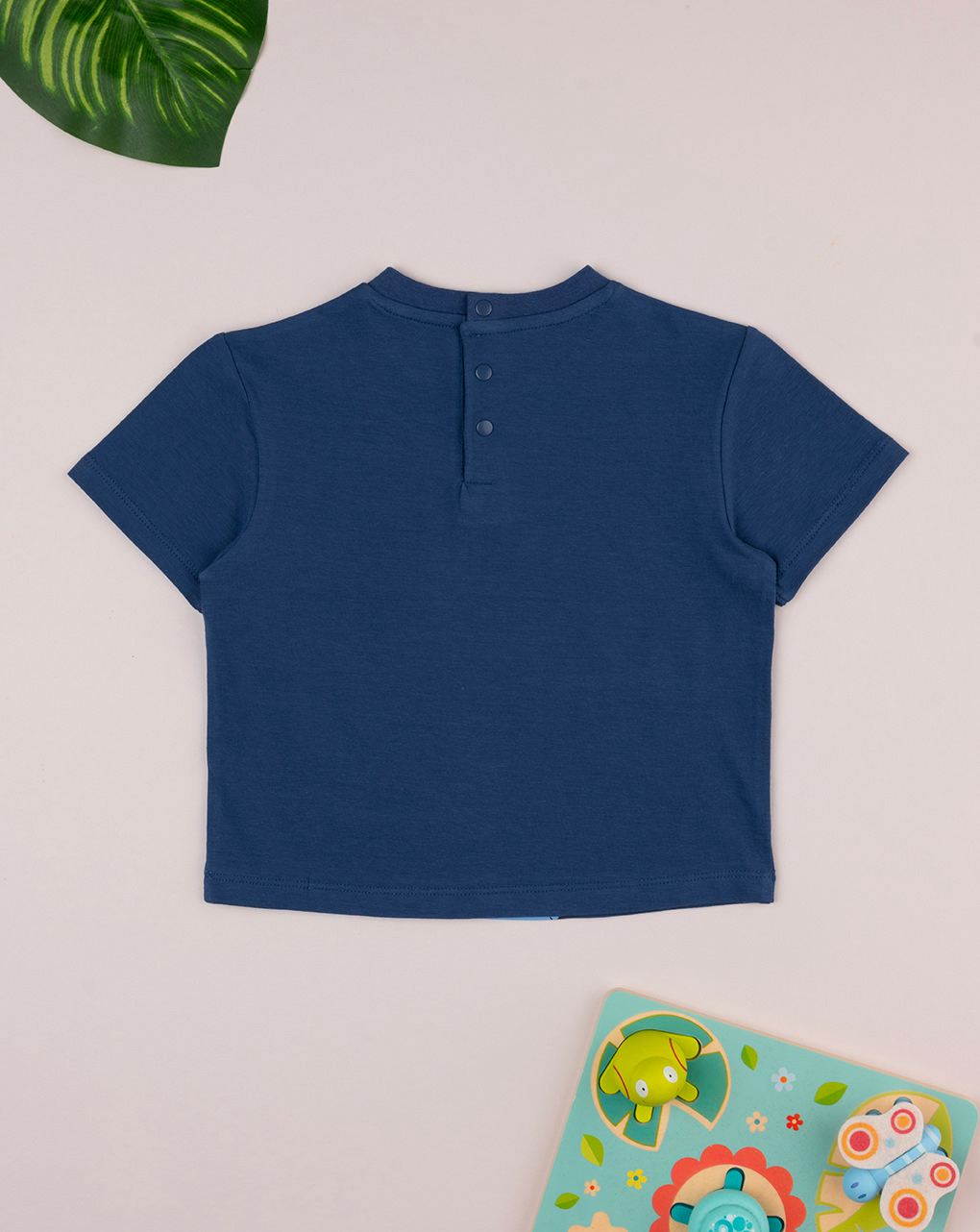 T-shirt bimbo blu "stitch"