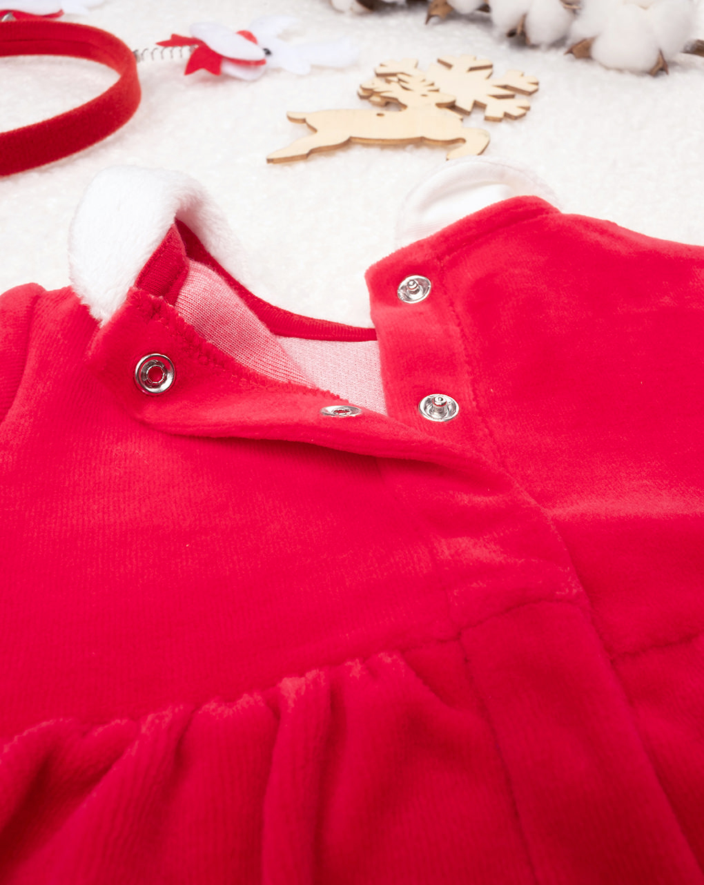 Tutina baby girl "santa babe"