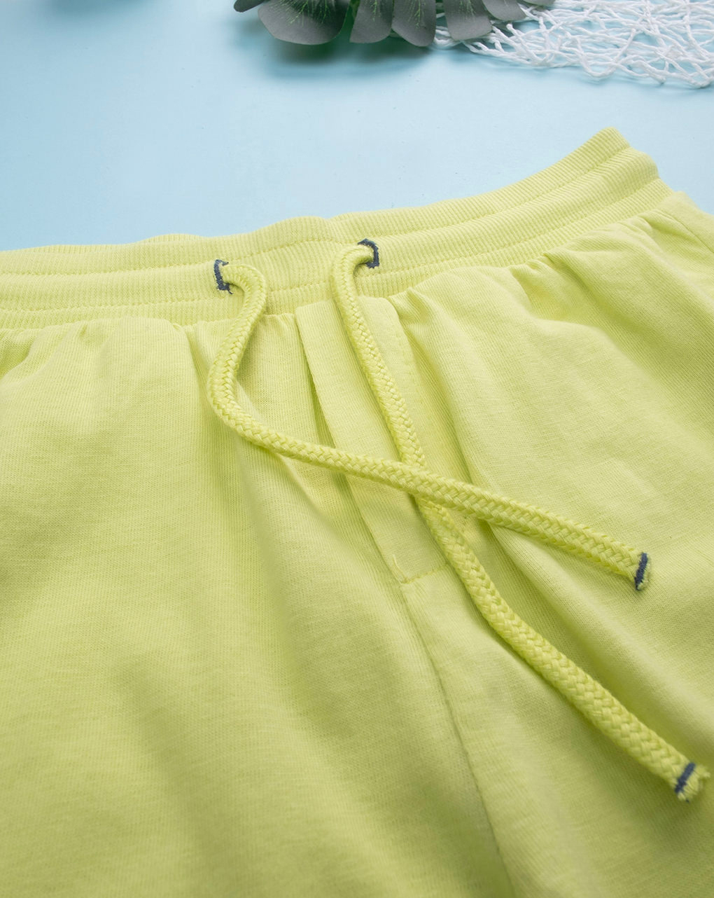 Pantalone corto bimbo verde chiaro