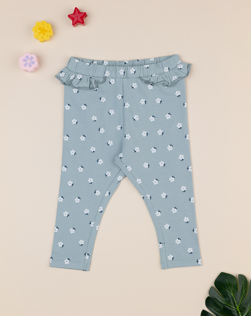 Leggings Sterntaler Con Gatti Per Bambina - Cotone Elasticizzato, Taglia 86, Grigio Melange - Foto 8