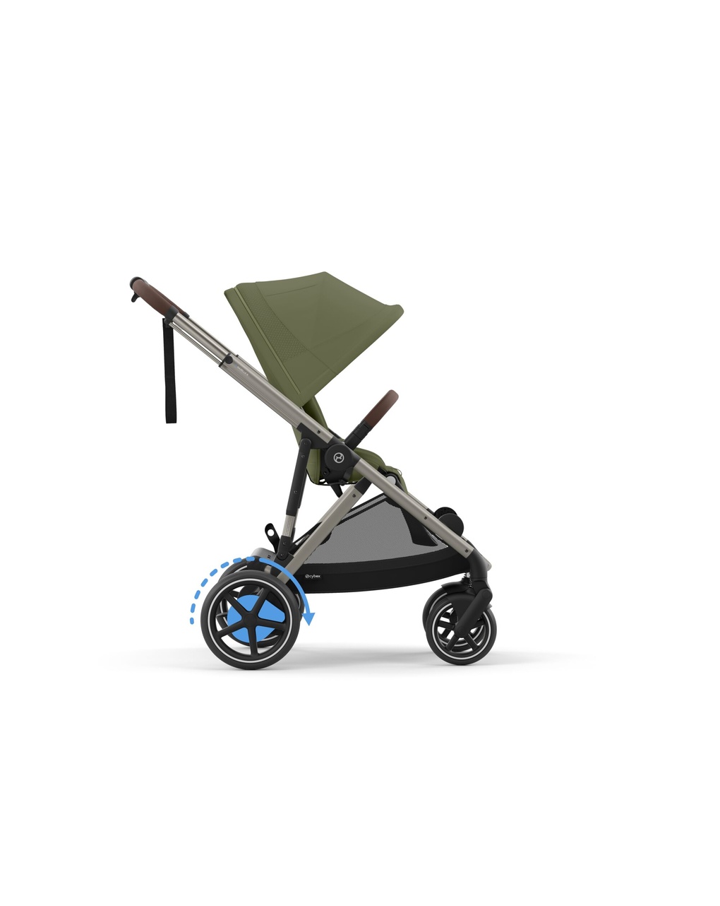 Passeggino egazelle s tpe moss green khaki  - cybex