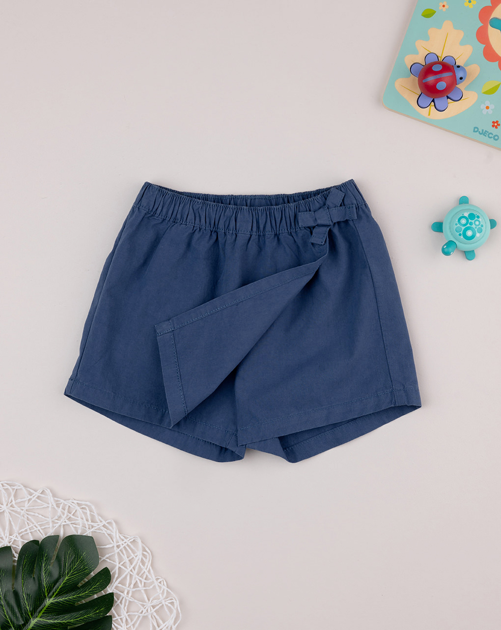 Gonnapantalone blu bambina