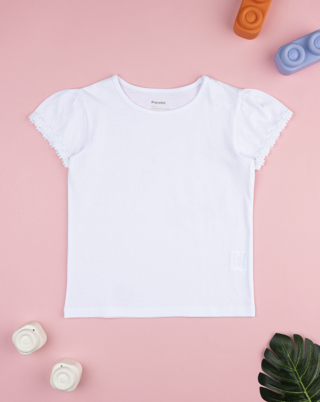 T-shirt bambina bianca