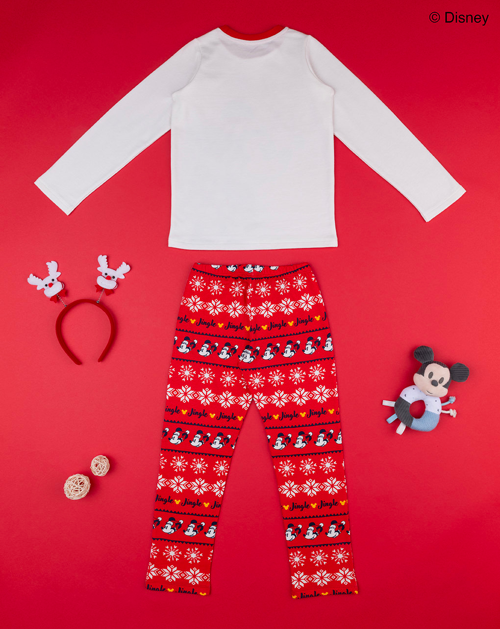 Pigiama bimba minnie organic cotton