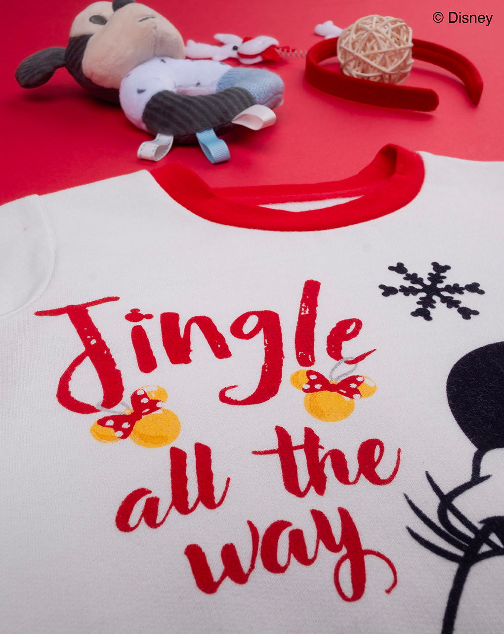 Pigiama bimba minnie organic cotton