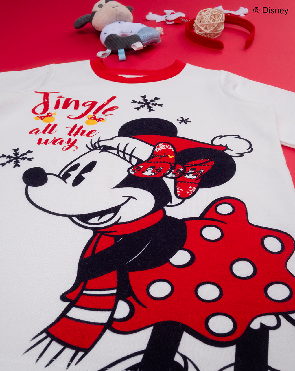 Pigiama bimba minnie organic cotton