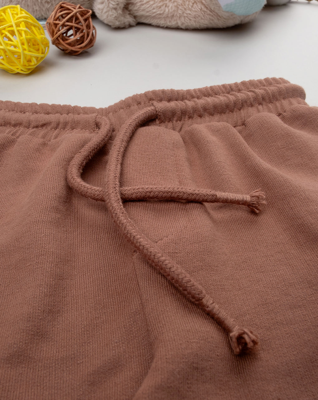 Pantalone corto bimbo marrone