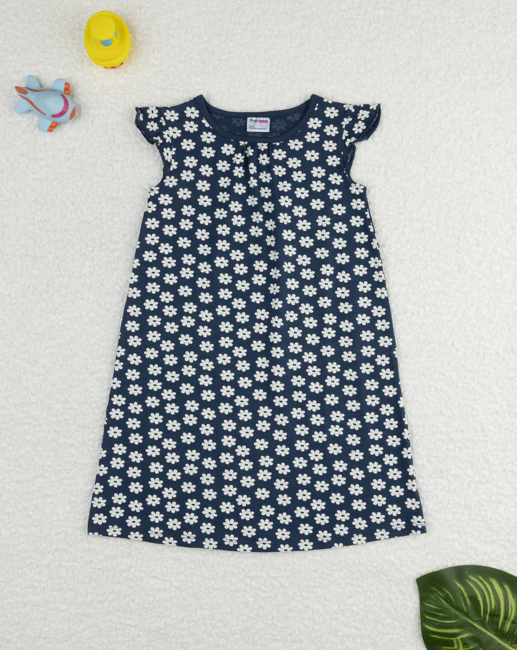 Abito estivo bimba blu margherite