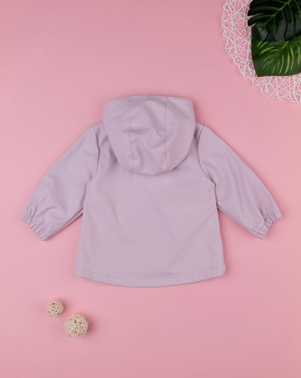 Giacca antivento bimba blu