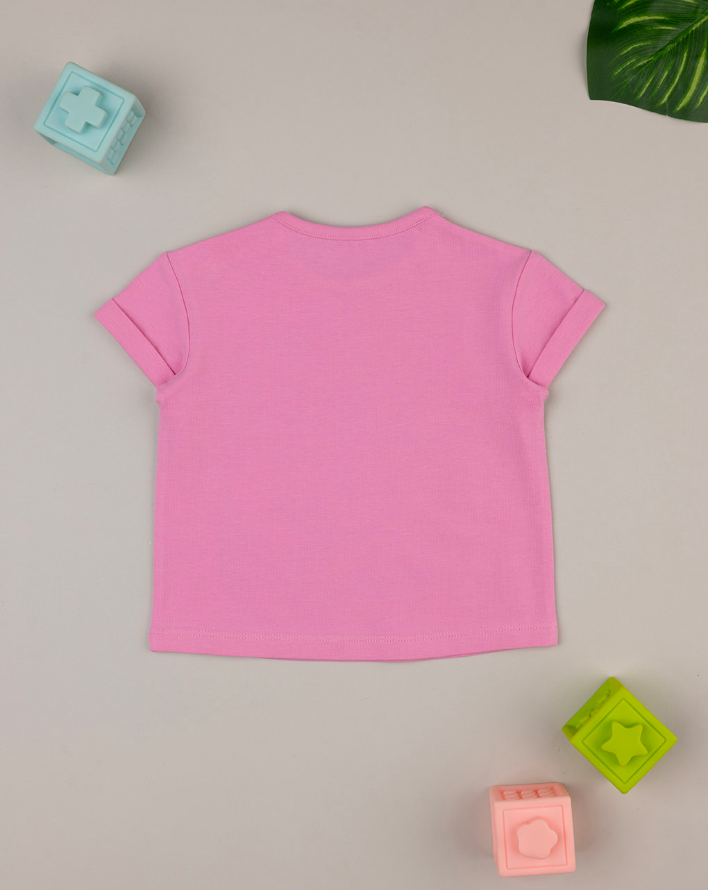 T-shirt bimba baby rosa "stitch"