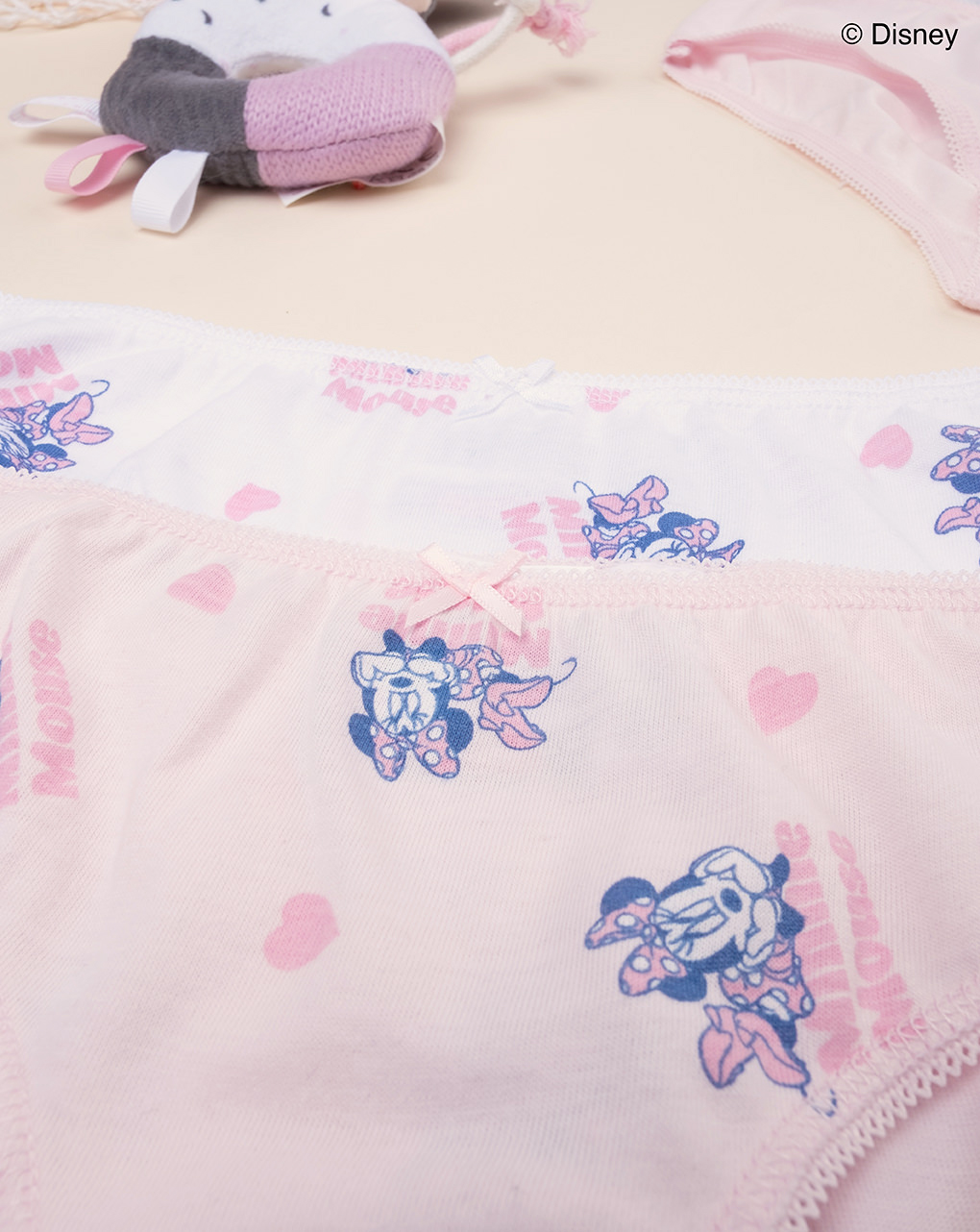 Pack 5 slip bambina disney minnie