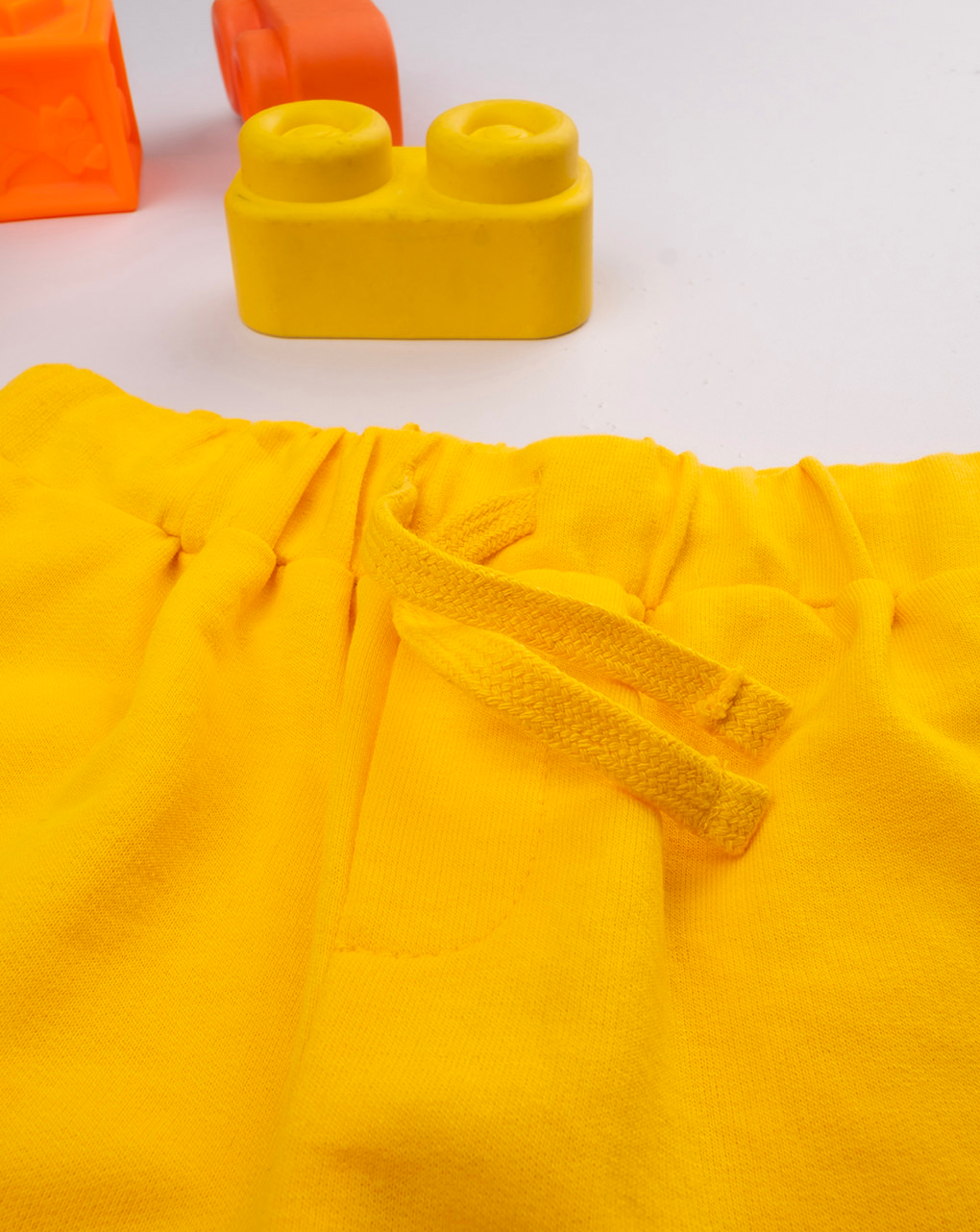 Pantalone corto bimbo giallo