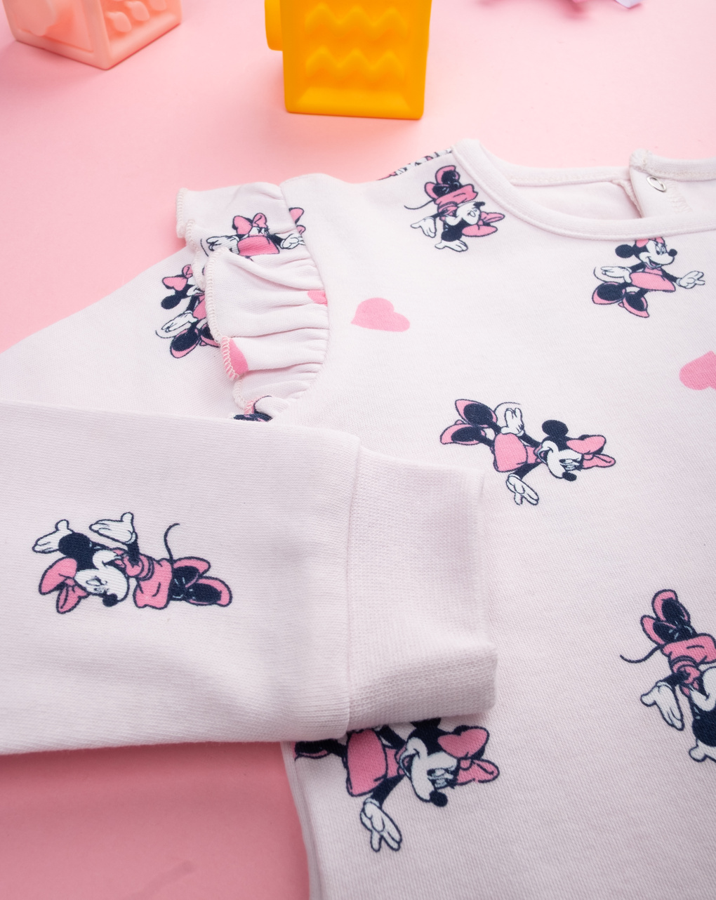 Pigiamone bimba minnie rosa