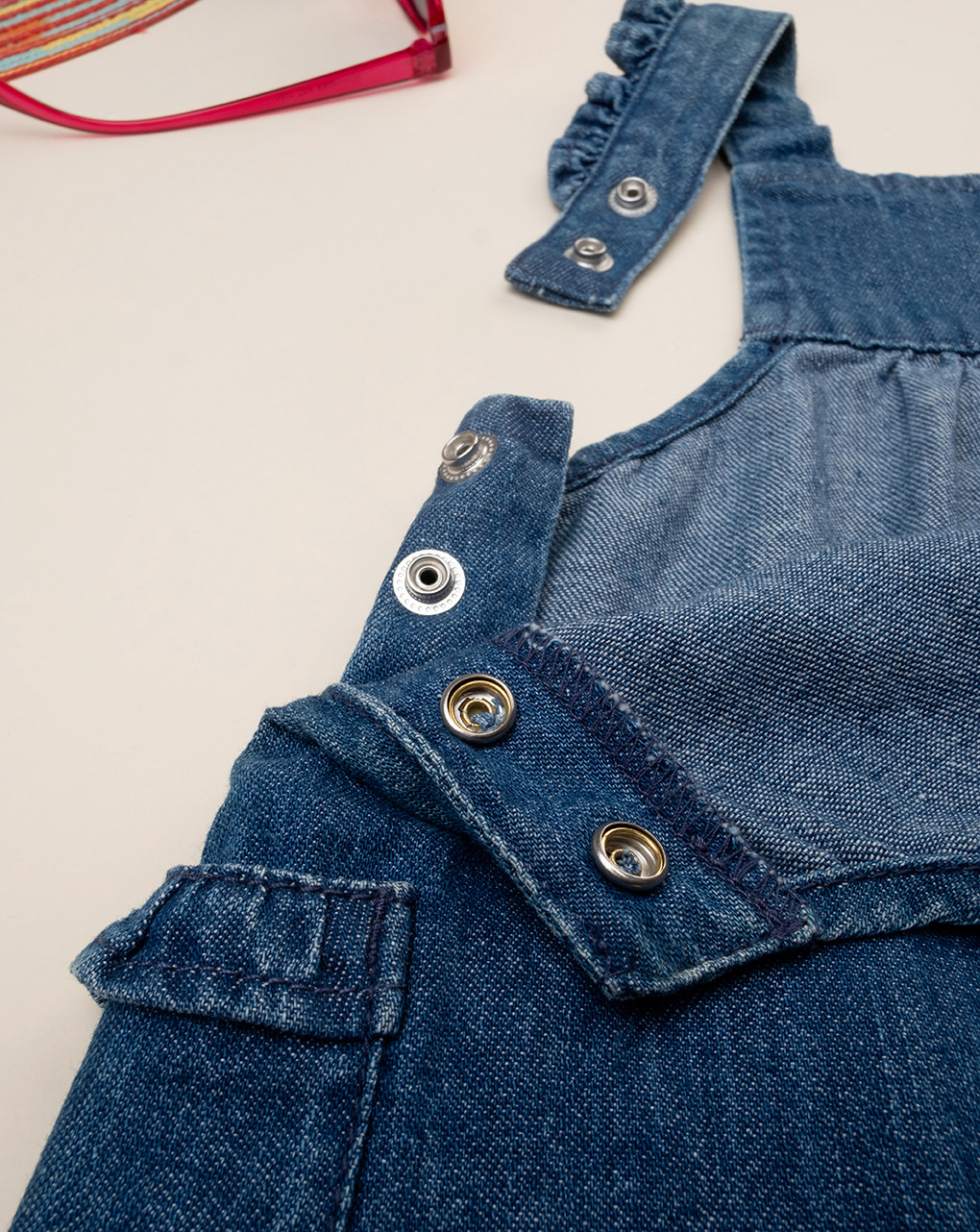 Scamiciato denim bimba