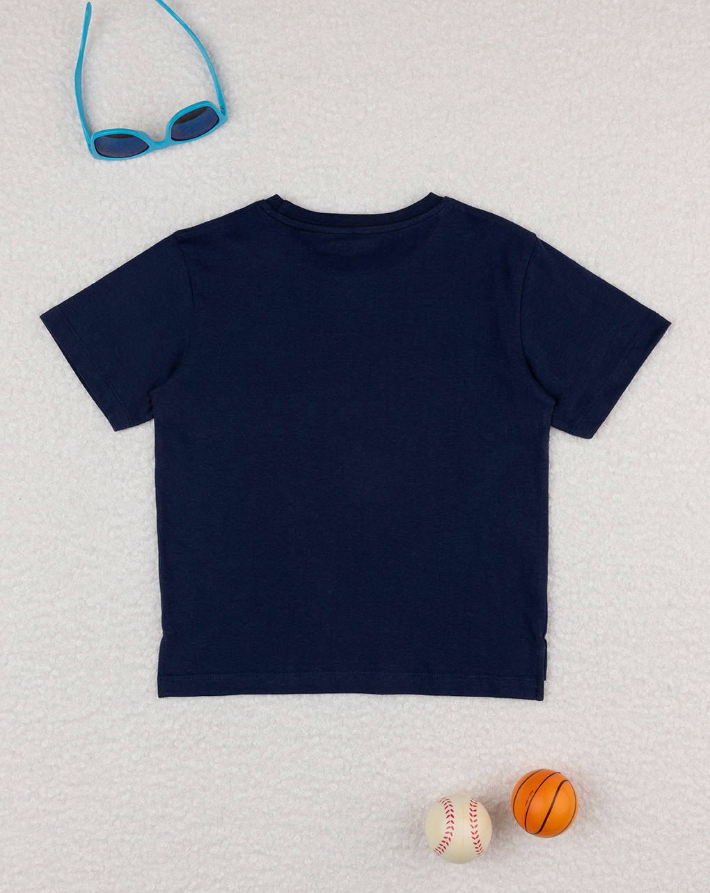 T-shirt bimbo blu dino