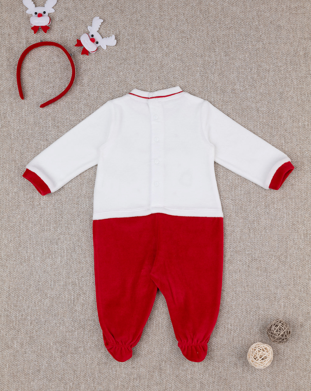Tutina bimbo bicolor organic cotton