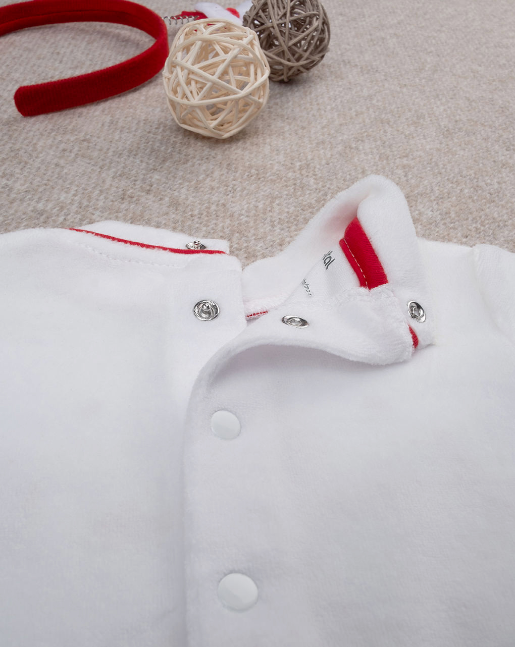 Tutina bimbo bicolor organic cotton
