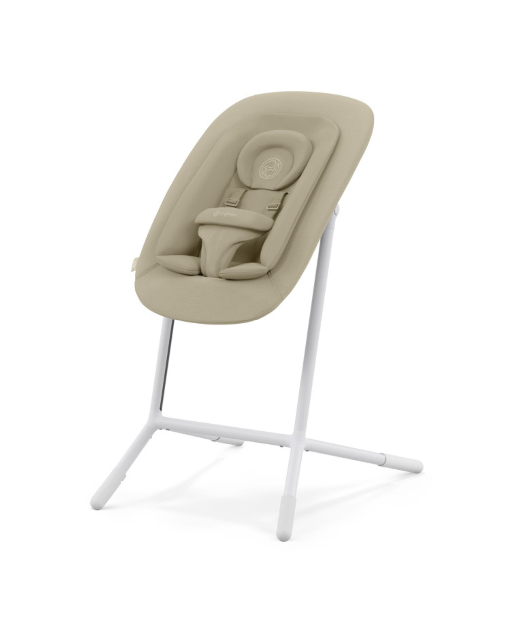 Lemo 4in1 sedia evolutiva con sdraietta e accessori pappa - all white - cybex gold