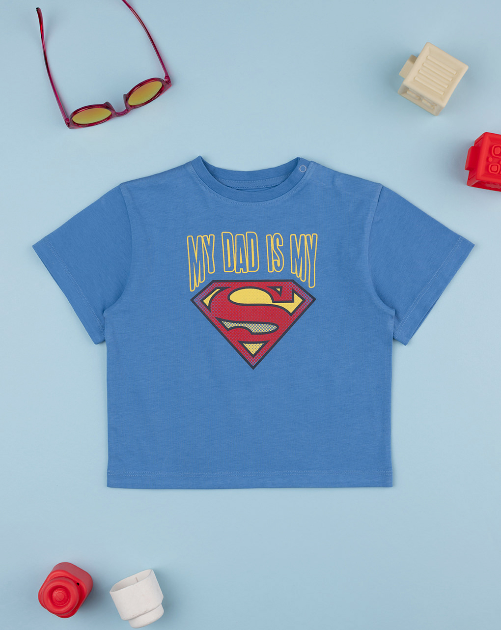 T-shirt bimbo wonder woman festa del papà