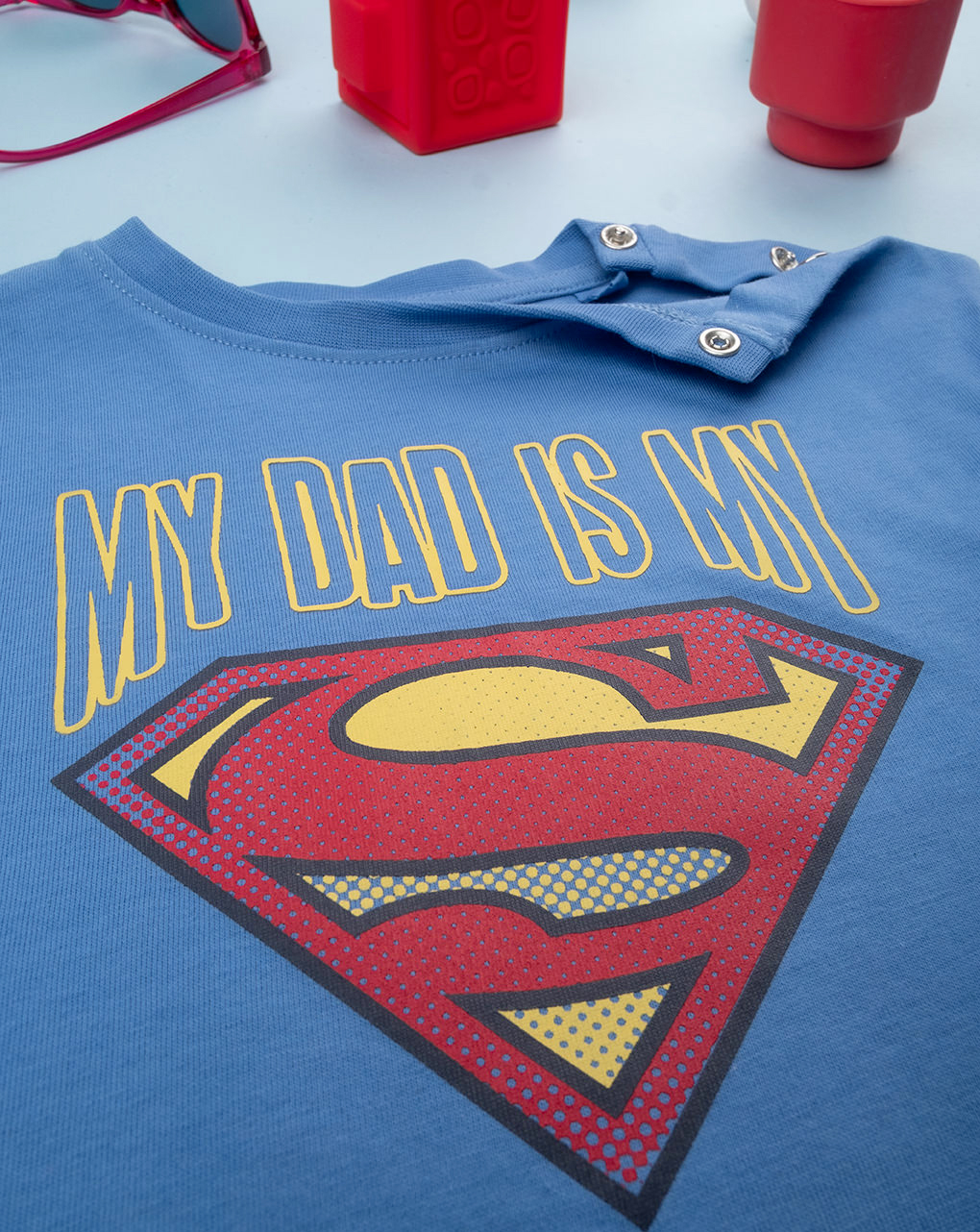 T-shirt bimbo wonder woman festa del papà
